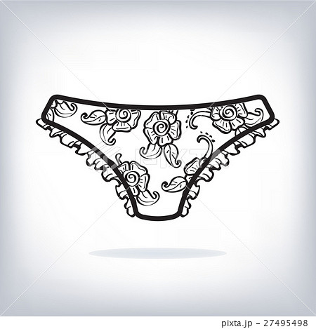 Fashion Lace Underwear. Women White and Black Bra and Panti Stock Photo -  Image of fashion, pleasure: 100941038