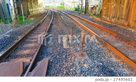 金杉踏切の風景 金杉踏切の風景 27495601