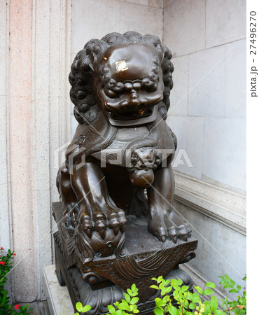 lion Statue, ancient Chinese traditional arts lion Statue, ancient Chinese traditional arts 27496270