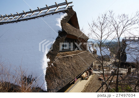 茅葺き屋根 27497034