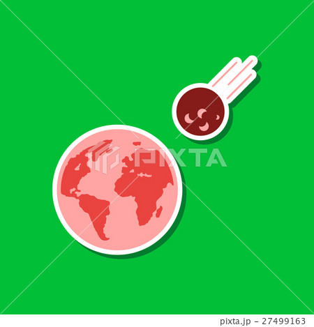 paper sticker on stylish background of nature 27499163