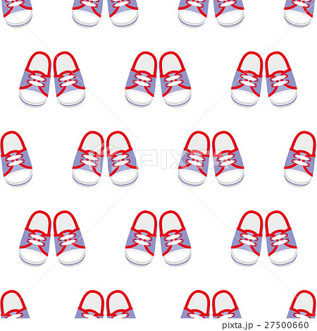 Sneakers seamless pattern. 27500660