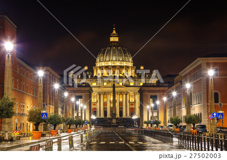 The Papal Basilica of St. Peter in Vatican city The Papal Basilica of St. Peter in Vatican city 27502003