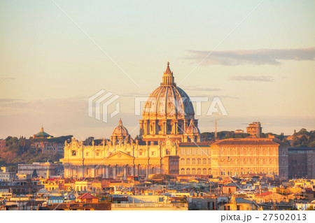 The Papal Basilica of St. Peter in Vatican city The Papal Basilica of St. Peter in Vatican city 27502013