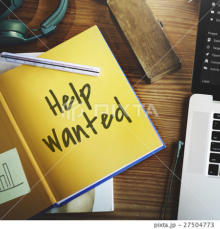 Employment Human Resources Help Wanted Manpower Recruitment Concept 27504773