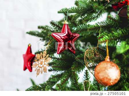 Christmas New Year Celebration Decorations Concept 27505101
