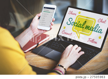 Communication Connection Social Media Concept 27505963