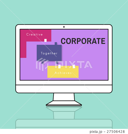 Achievement Teamwork Creative Together Collaboration Graphic Concept 27506428