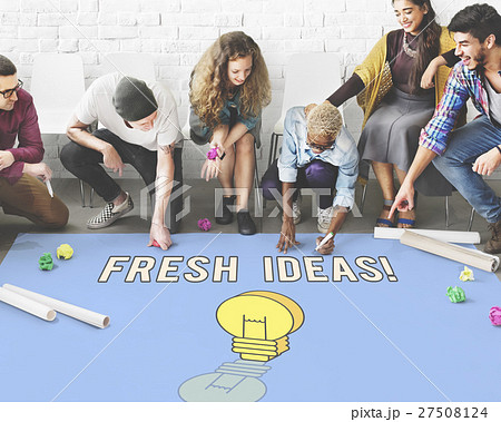 Inspire Fresh Ideas Creativity Concept 27508124