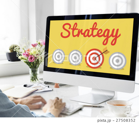 Target Goal Mission Strategy Icon Concept 27508352