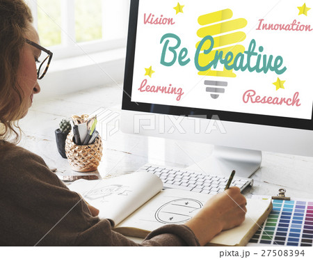 Be Creative Fresh Ideas Concept Be Creative Fresh Ideas Concept 27508394