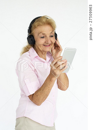 Woman Lady Casual Studio Model Natural Portrait Concept 27509963