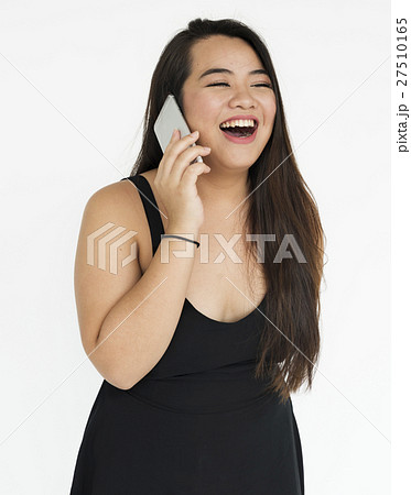 Woman Lady Casual Studio Model Natural Portrait Concept 27510165