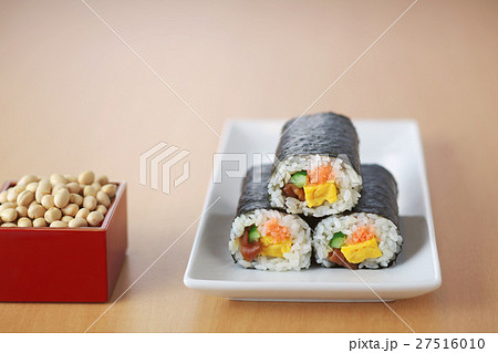 恵方巻　恵方巻　節分　巻き寿司 27516010