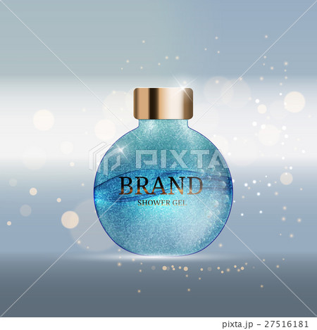 Shower Gel Bottle Template for Ads or Magazine Shower Gel Bottle Template for Ads or Magazine 27516181