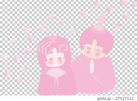 おひなさま ピンク 花びら おひなさま ピンク 花びら 27517112