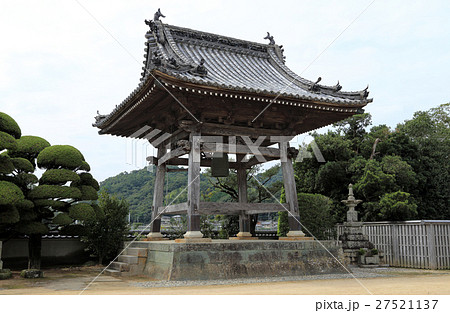 四国霊場第15番札所「（阿波）国分寺」鐘楼 27521137