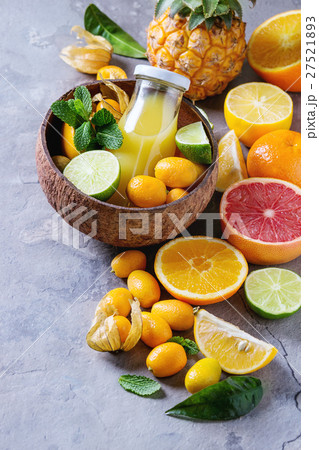 Variety of citrus fruits Variety of citrus fruits 27521893