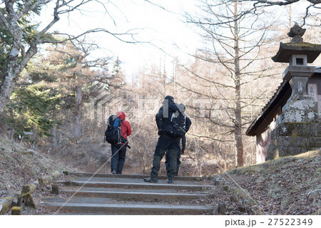 富士山 吉田口 登山者 馬返し 富士山 吉田口 登山者 馬返し 27522349