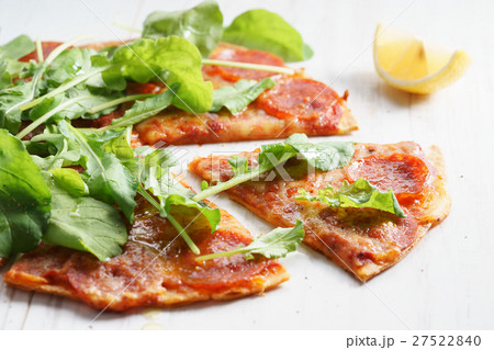 Homemade Pepperoni Pizza. Homemade Pepperoni Pizza. 27522840