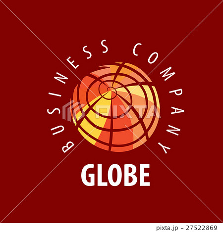 earth logo template globe signのイラスト素材 27522869 pixta