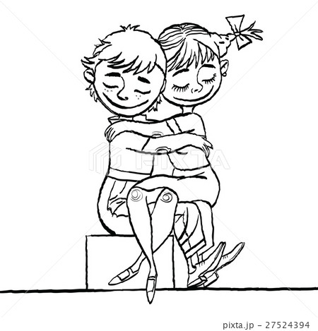 Lovers boy and girl, Valentines day holiday 27524394