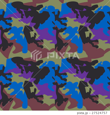 Camouflage pattern background seamless clothing  27524757