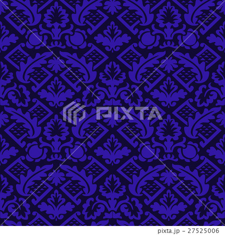 Vector colorful damask seamless floral pattern Vector colorful damask seamless floral pattern 27525006