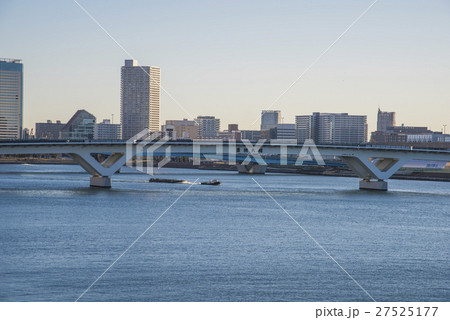 開通前の豊洲大橋 27525177