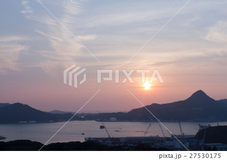秋の夕日と赤碕岳7 秋の夕日と赤碕岳7 27530175