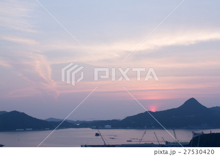 秋の夕日と赤碕岳27 秋の夕日と赤碕岳27 27530420