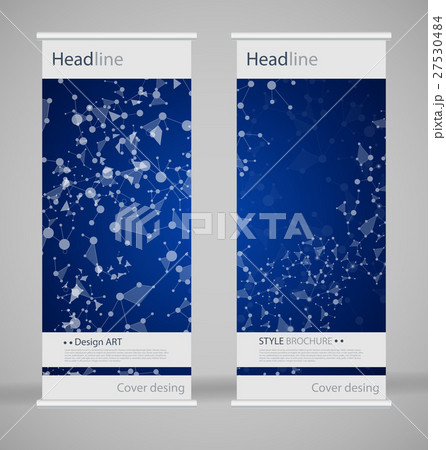 Brochure cover design. Abstract roll up. Modern 27530484