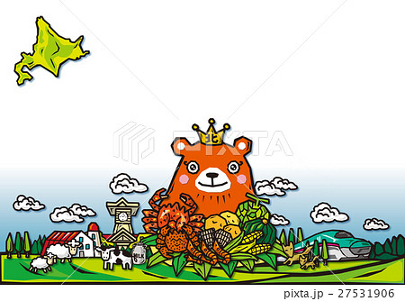 北海道イラスト 27531906