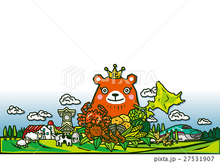 北海道イラスト 27531907