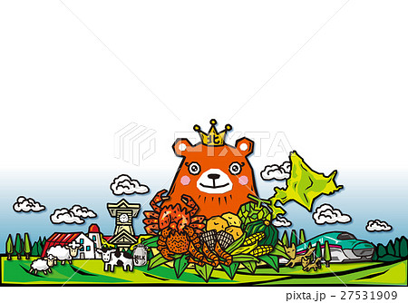 北海道イラスト 27531909