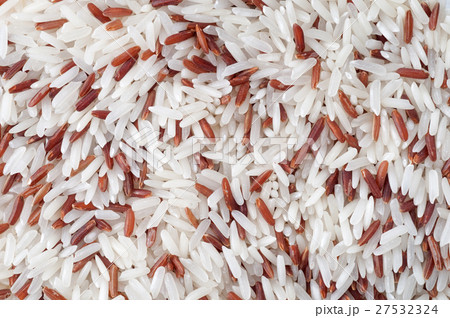 Mixed rice and Rice-berry texture for background 27532324
