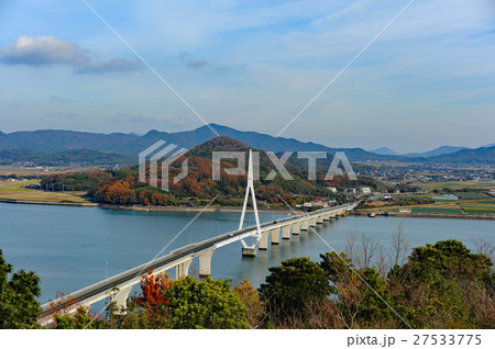 周防大橋の写真素材