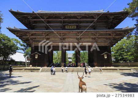 奈良県・東大寺・南大門 27534983