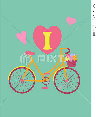 Bicycle concept vintage colour poster. Bicycle concept vintage colour poster. 27535125