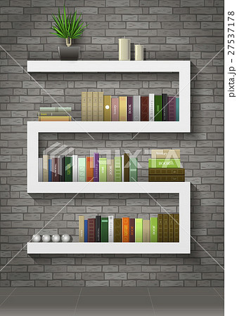 Shelf with books 27537178