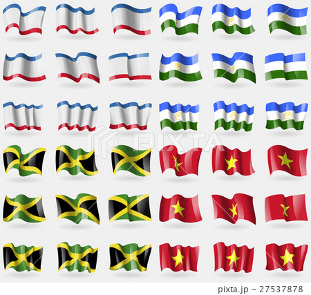 Crimea, Bashkortostan, Jamaica, Vietnam. Set of 36 Crimea, Bashkortostan, Jamaica, Vietnam. Set of 36 27537878