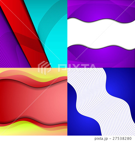 Set of bright abstract backgrounds. Design eps 10. Set of bright abstract backgrounds. Design eps 10. 27538280