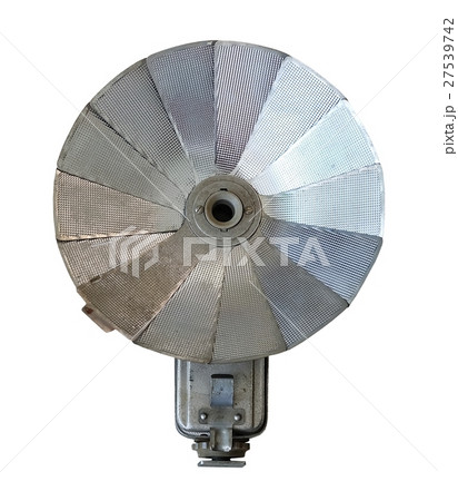 Old Retro Camera Flash on White Background Old Retro Camera Flash on White Background 27539742