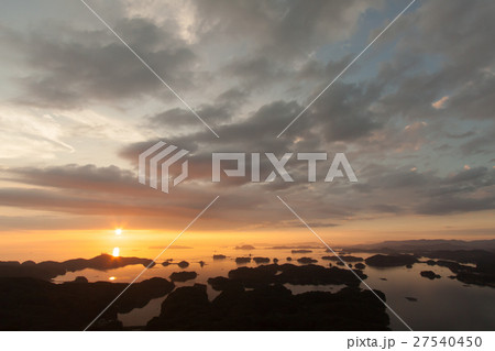 秋の夕暮れの九十九島29 秋の夕暮れの九十九島29 27540450