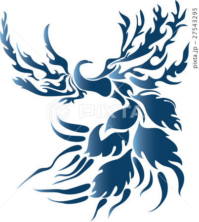 Stylized fantasy bird 27543295