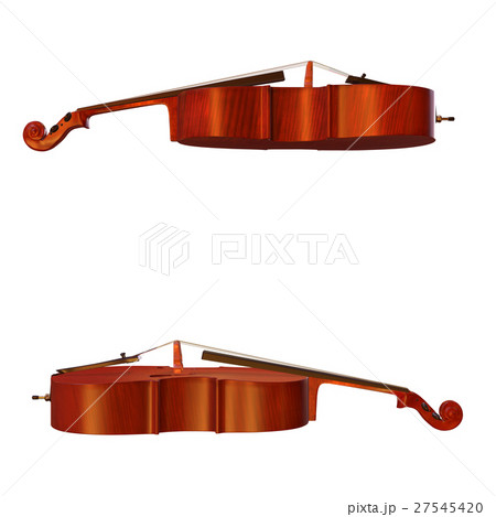 cello musical instrument 3d illustration 27545420