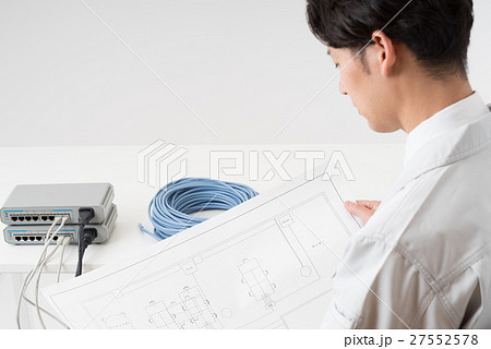 ネットワーク工事イメージ ネットワーク工事イメージ 27552578