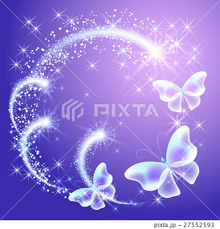 Butterfly with glowing firework Butterfly with glowing firework 27552593
