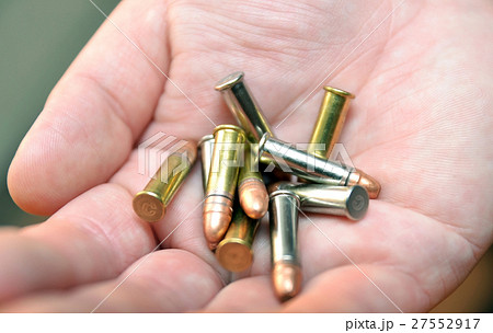 Cartridges in hand 27552917