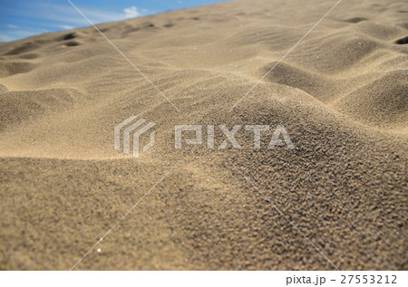 鳥取 鳥取砂丘の接写 鳥取 鳥取砂丘の接写 27553212